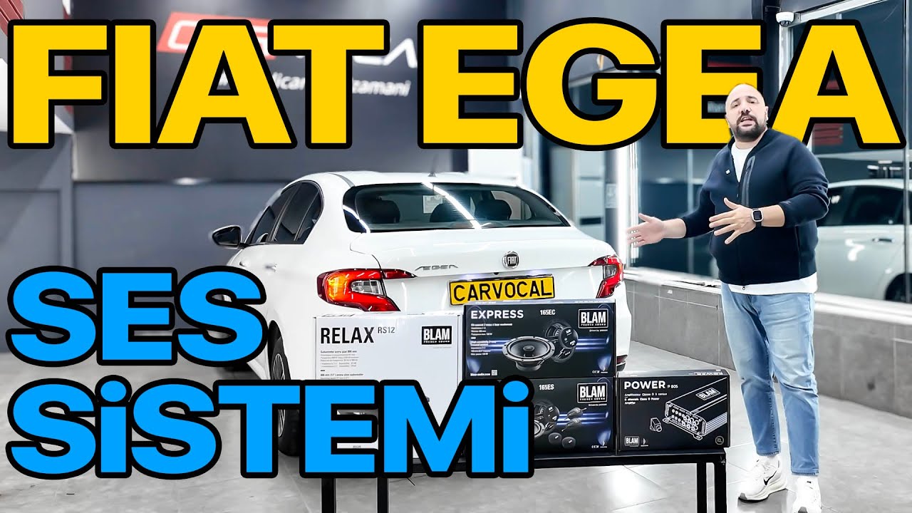 FİAT EGEA SES SİSTEMİ! 🔊 MÜKEMMEL SES KALİTESİ VE GÜÇLÜ BASS DENEYİMİ
