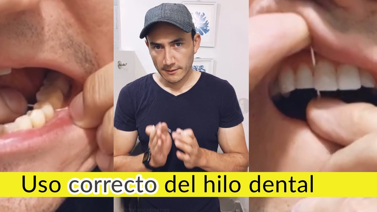 Tutorial para usar el Hilo dental de la mejor manera.