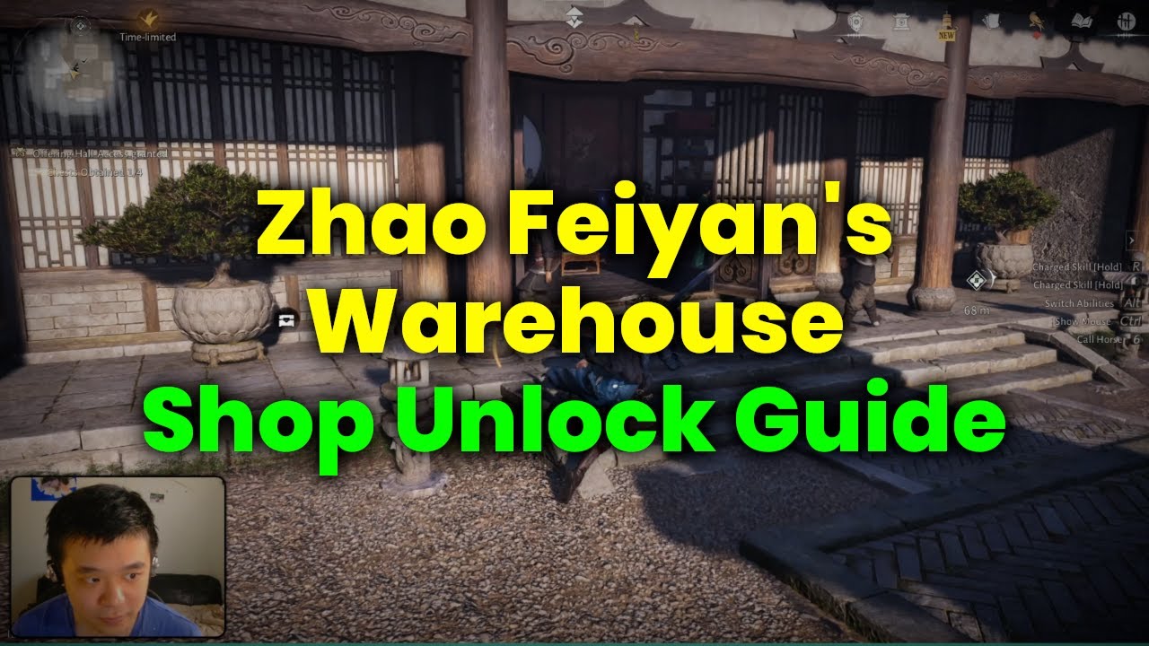 How To Access Zhao Feiyan's Warehouse Shop For Inner Way Notes - Where Winds Meet