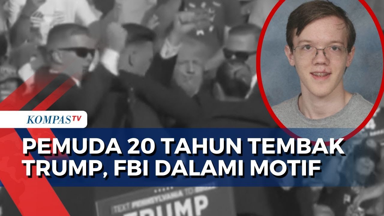Pemuda 20 Tahun Pelaku Penembakan Donald Trump, FBI: Tidak Ada yang Aneh pada Investigasi Awal