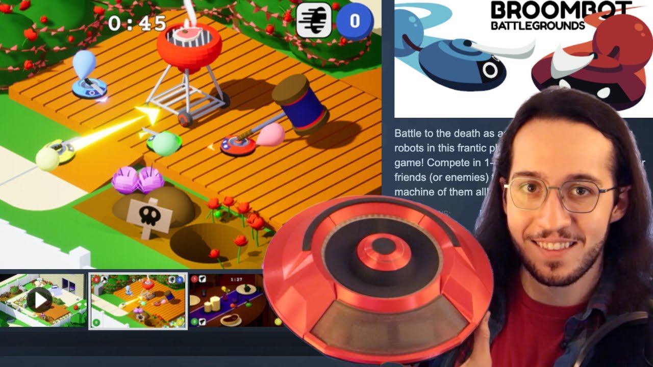 How I Helped Make a Game About Battling Roombas
