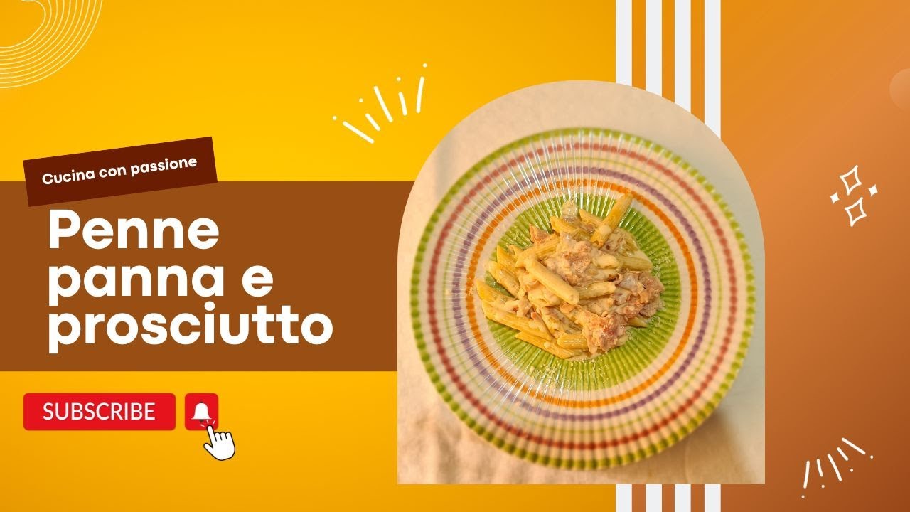 Penne panna e prosciutto
