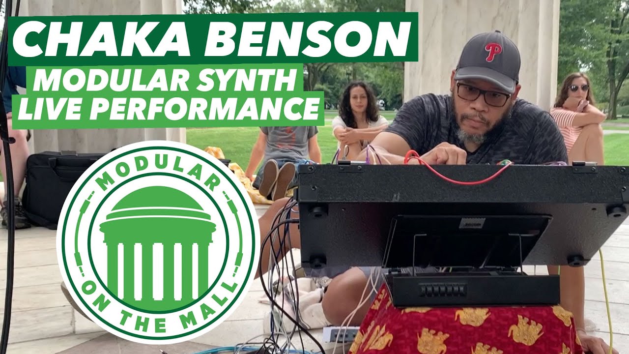 Chaka Benson at Modular on the Mall in Washington, DC