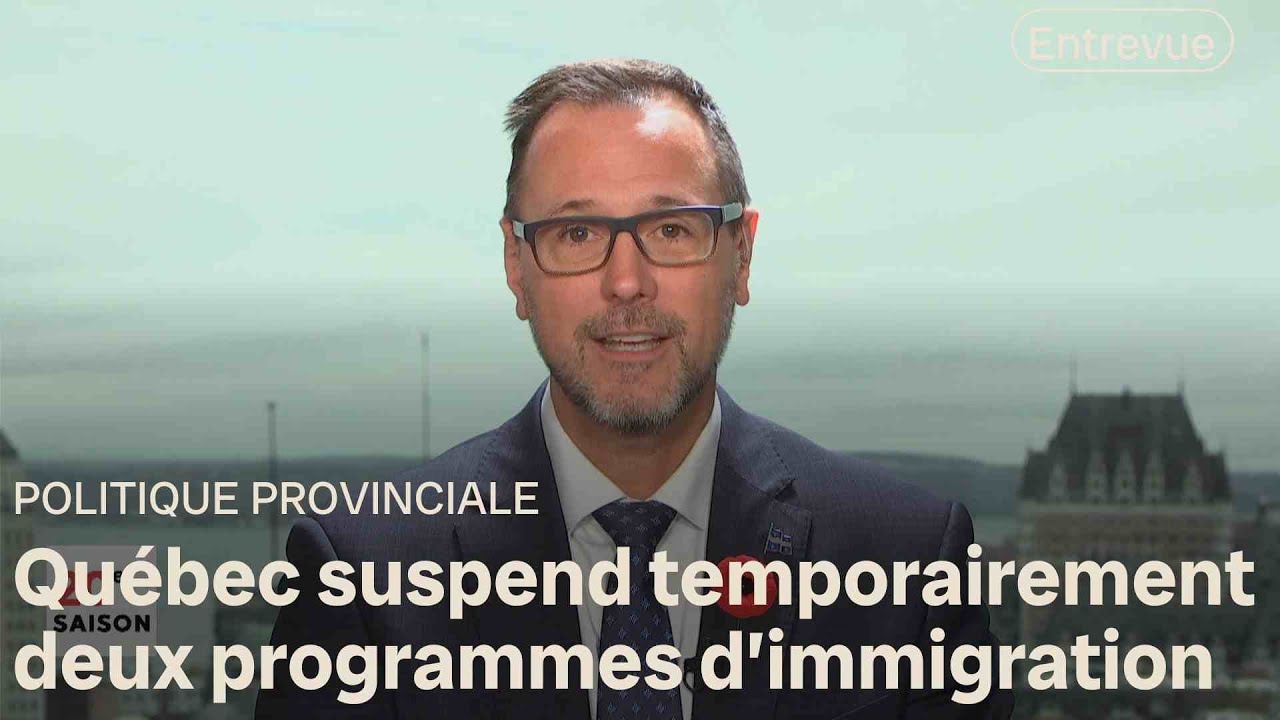 Pourquoi Québec suspend-t-il deux programmes d'immigration permanente? | Les Coulisses du pouvoir