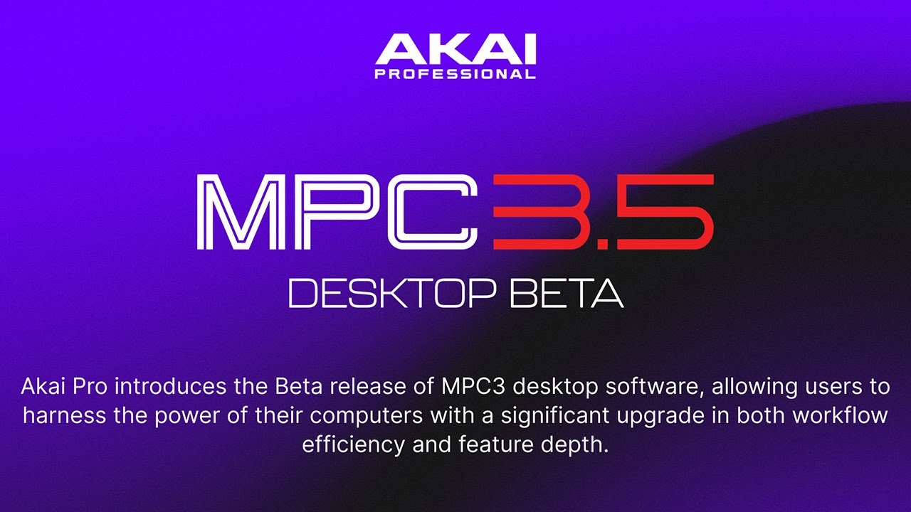 Настройка бета-версии MPC Desktop 3.5