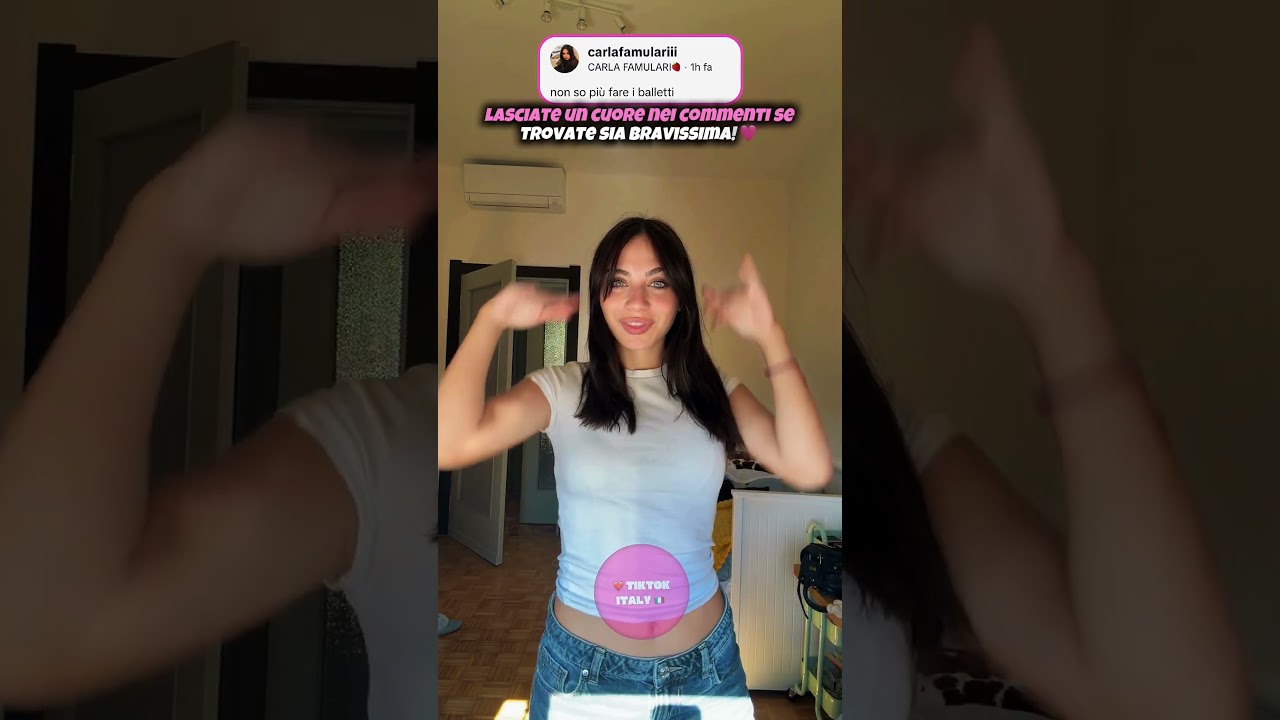 CARLA FAMULARI... &Egrave; ANCORA BRAVA CON I BALLETTI? #shorts #tiktok #perte #neiperte