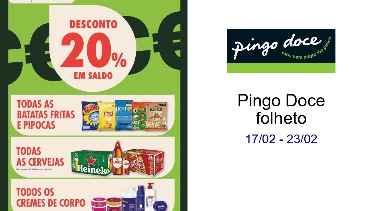 Pingo Doce folheto 17/02 - 23/02