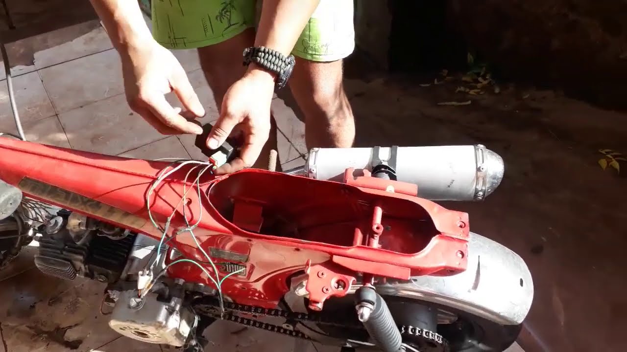Instalación eléctrica completa Motomel dax110cc parte 1 arranque directo