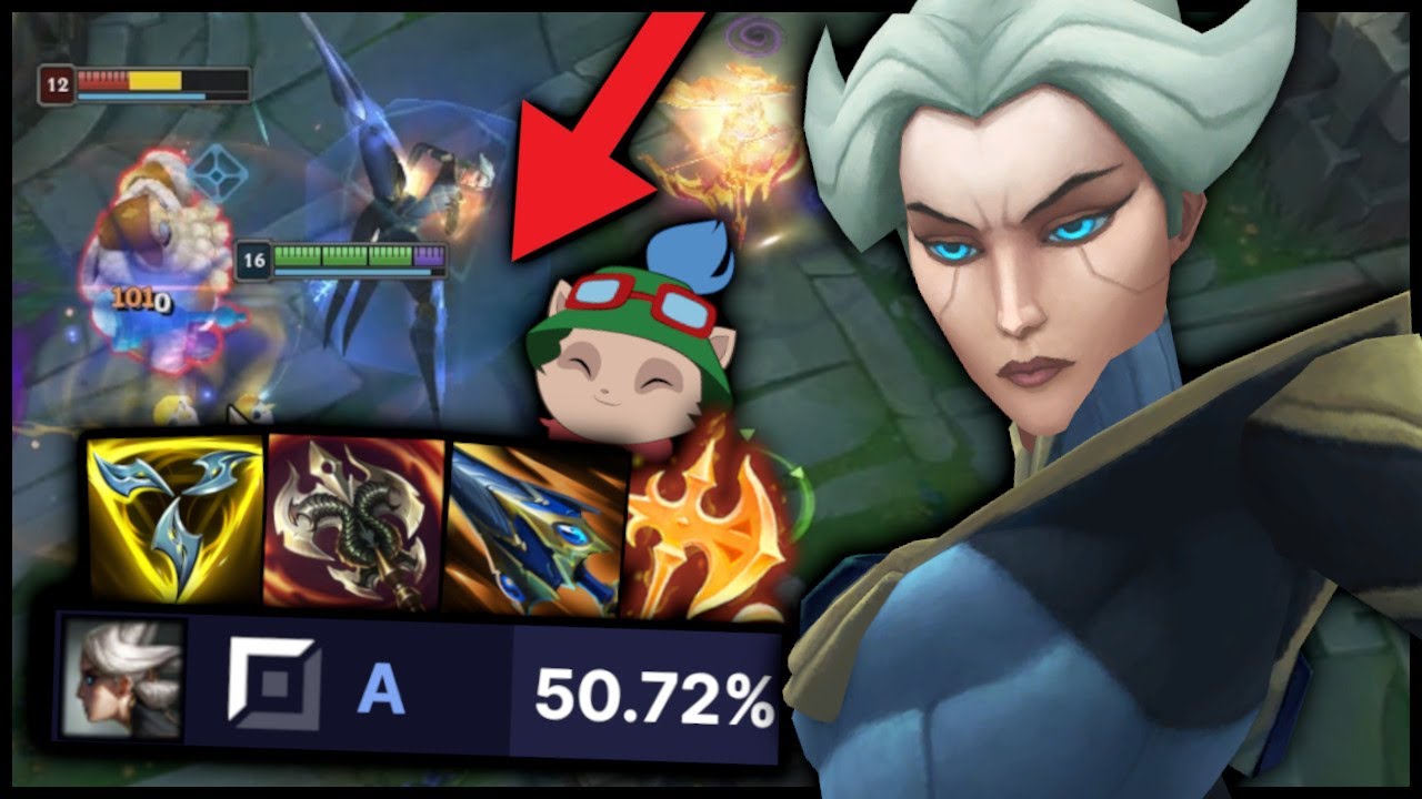 PANI Z NOŻYCAMI KONTRA TEEMO