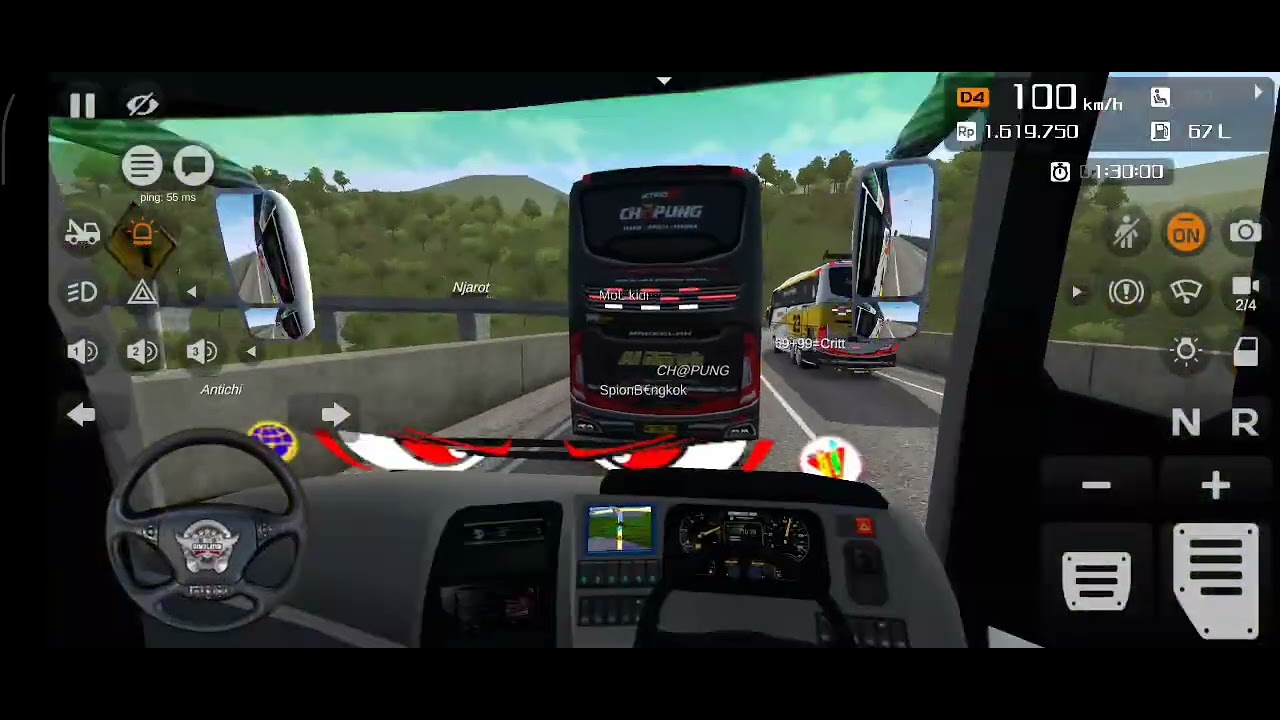 Tronton bussid v361 join rom bg @kecoangesot69 miyor feat al-hijrah @okky_nawa 