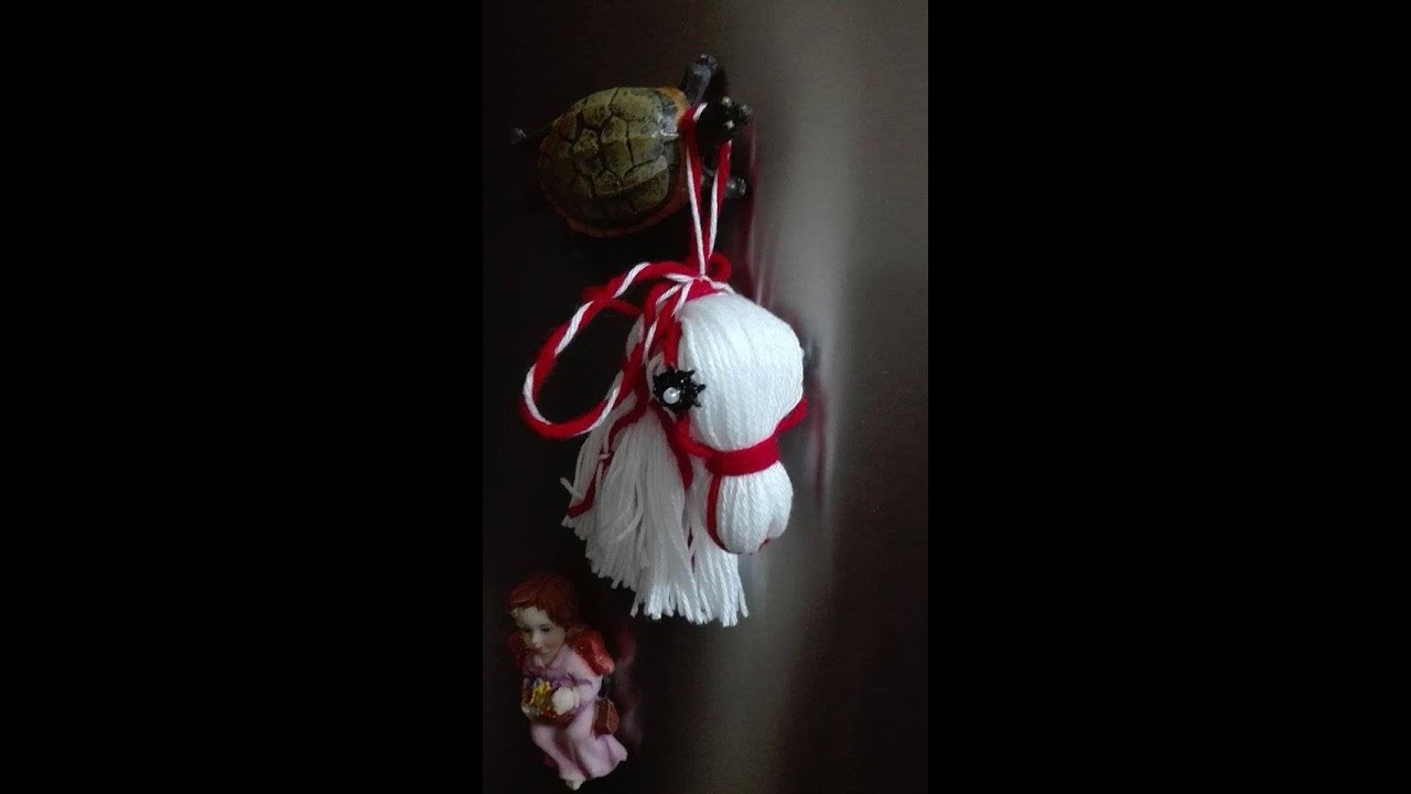 DIY.Tutorial  -Cum sa faci un Martisor(Breloc,Jucarie) calut