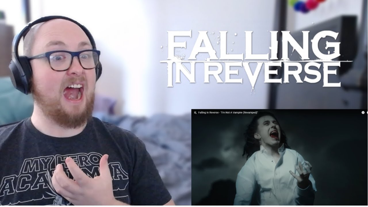Classical Musician Reacts to Falling In Reverse - I'm Not A Vampire (Revamped)