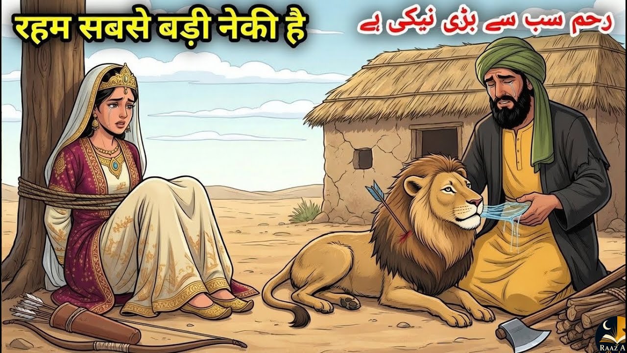 Gareeb Lakadhare Ne Sher Par Reham Kiya... Jisne Badal Di Puri Saltanat #islamicmoralstory #story