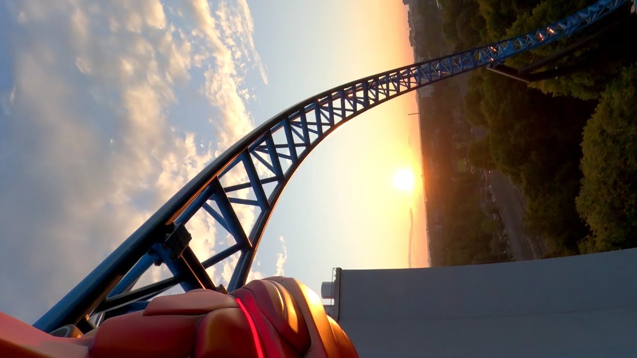 Taiga POV AMAZING Intamin Blitz Coaster Linnanm&auml;ki, Helsinki Finland 🇫🇮