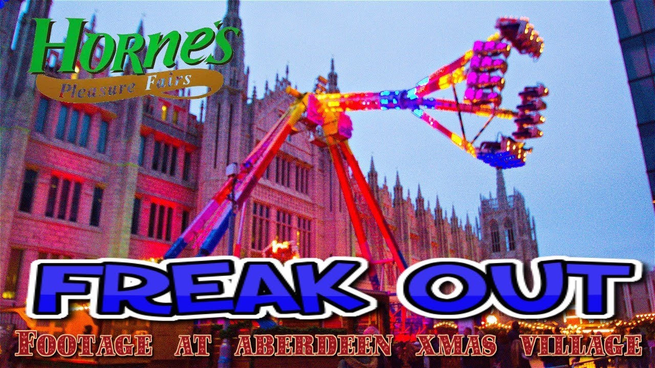 Hornes Pleasure fairs KMG Freak out Aberdeen Christmas Village 31/12/21