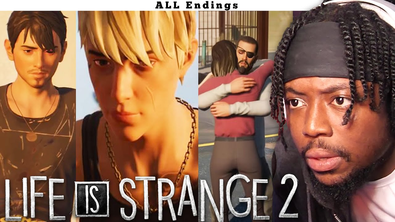 Это ГЛУБОКОЕ, братан.. [ Реакция на все концовки Life is Strange 2 ]