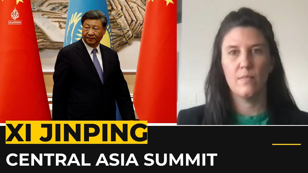 China's president Xi Jinping hosts summit with leaders of five central Asian nations