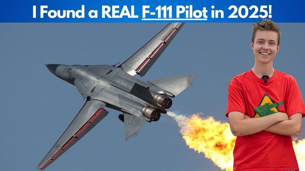 Rare F-111 Fighter Jet Pilot Interview. SPEED of a Bullet
