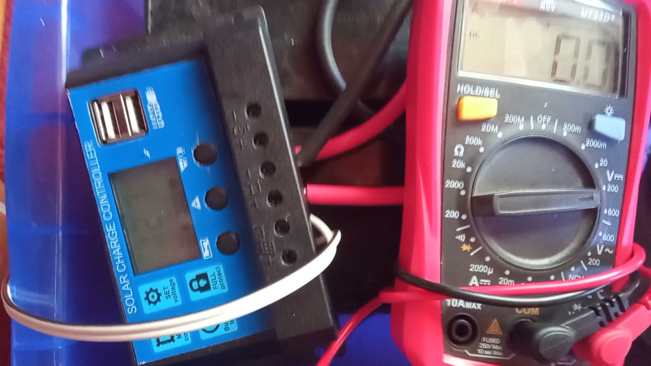 Regulator ładowania PWM-dlaczego nie polecam.Mały Power box.