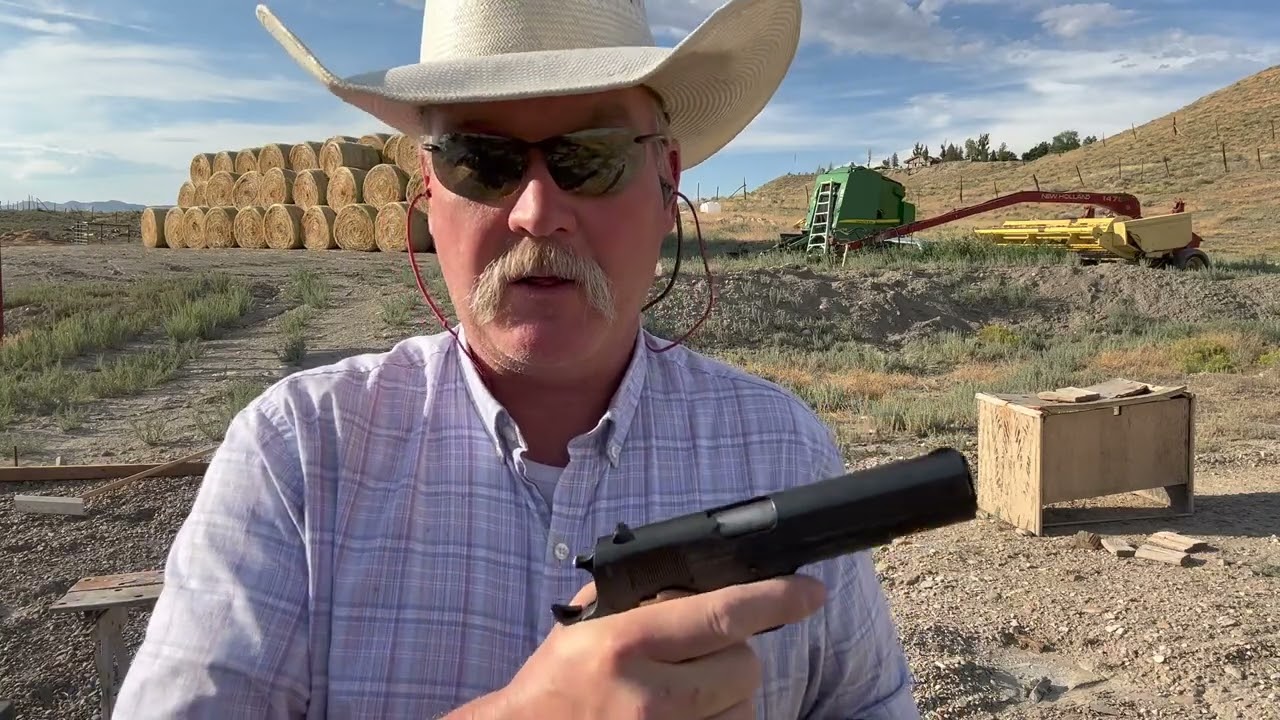Cheap 1911 Charles Daly  with a new grip safety