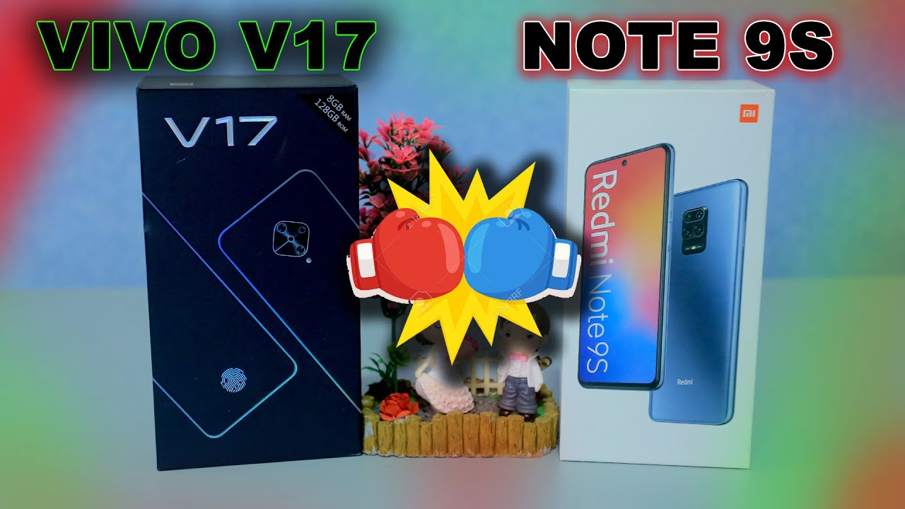 vivo 17 vs redmi note 9s  xususiyatlari , tafsilotlari va telefon narxlari 2020 yil