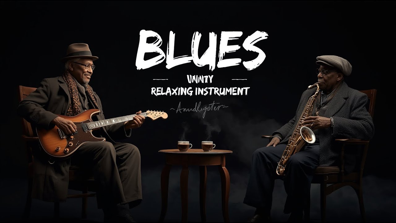 Relaxing Deep Blues Guitar Instrumental | Slow Soul Mood 
