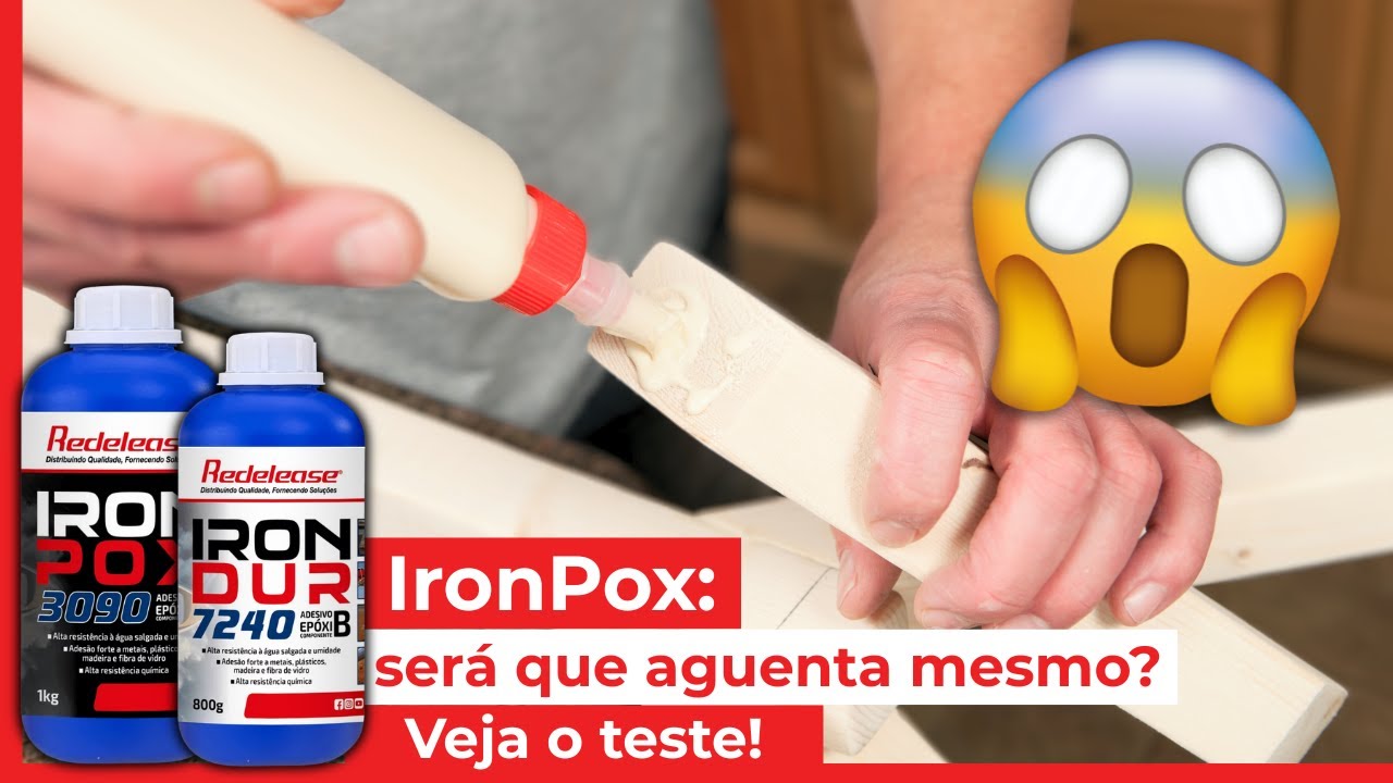 Testamos o poder do adesivo IronPox na pr&aacute;tica!