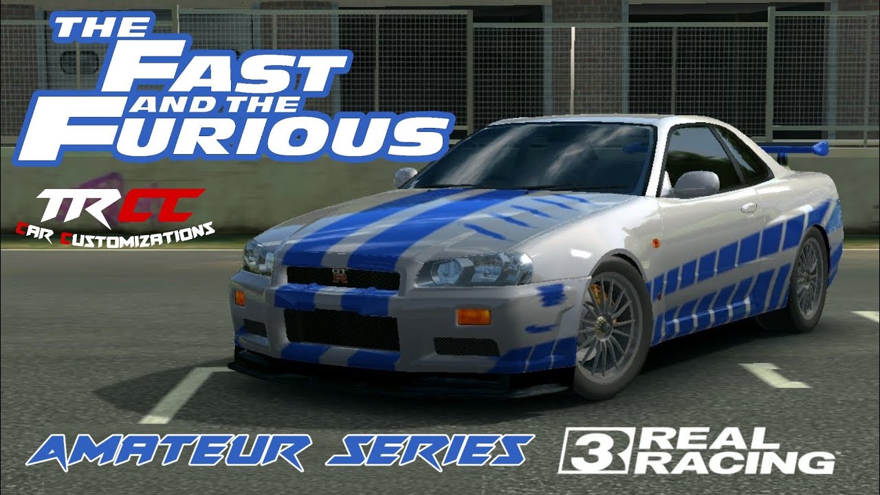 Real Racing 3 Car Customization: Nissan Skyline GT-R V-Spec [R34] | Brian's Skyline