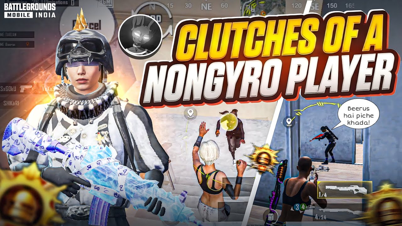 Fastest Nongyro Player⁉️ | Ultimate royale Clutches | Beerus Gaming 