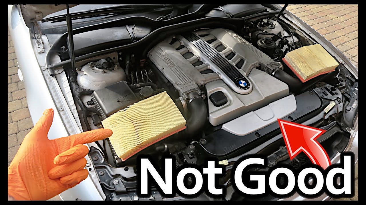 BMW 7 SERIES AIR FILTER REPLACEMENT!