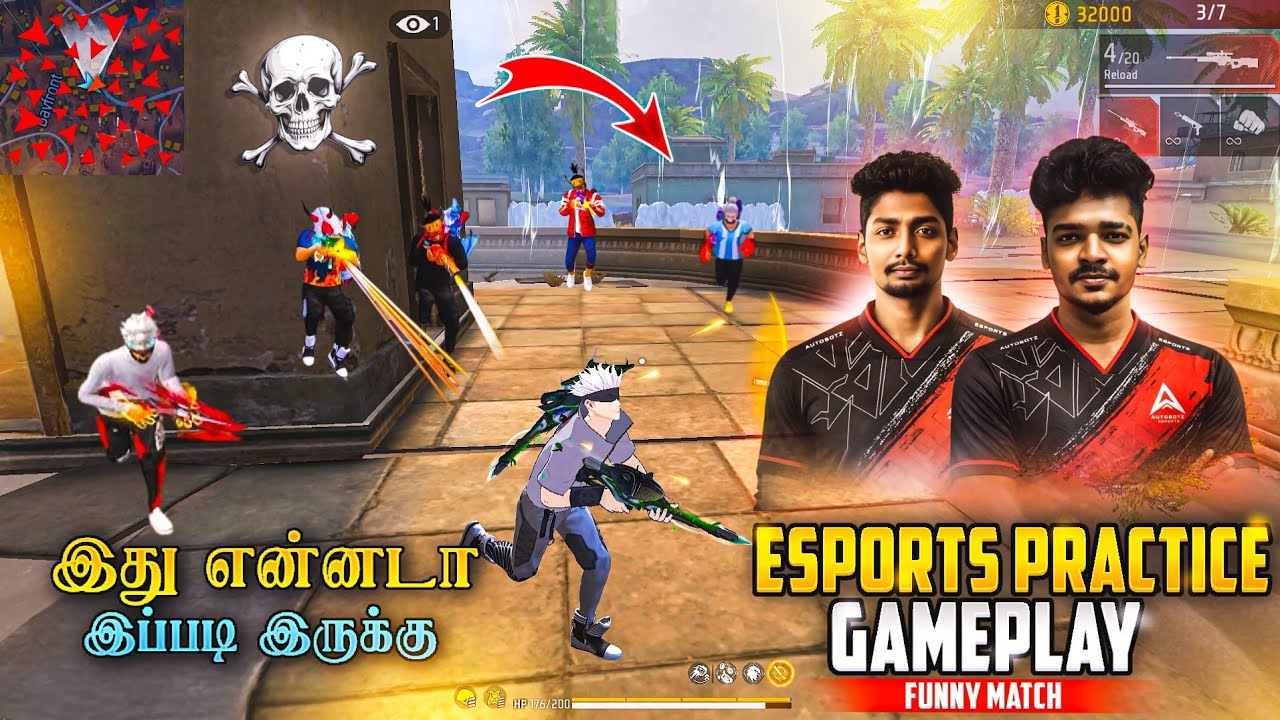 🔥 என்னடா இது 🔥 ESPORTS GAMEPLAY 😅 FUNNY MATCH 😻 DIAMONDS GIVEAWAY 💎 JEEVANGAMING + HIT TAMIZHA
