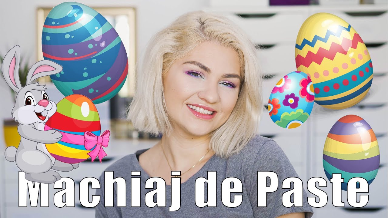 Machiaj colorat de Paste