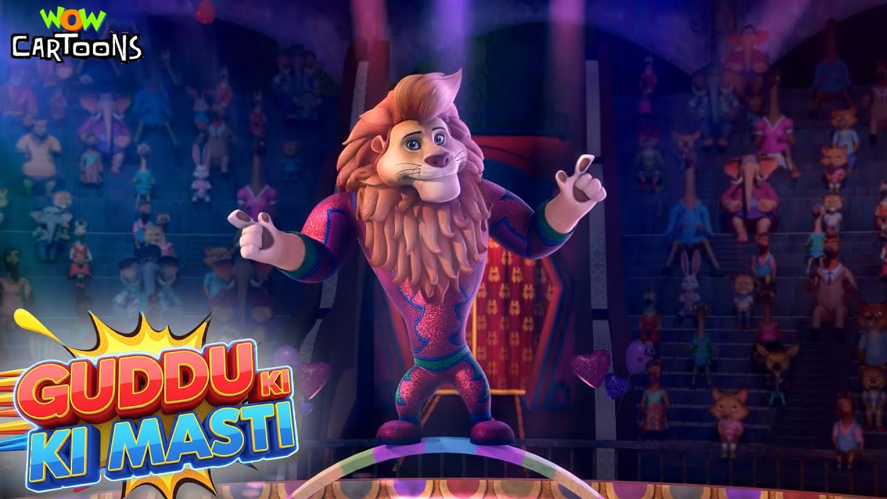 Man Ki Baat | Guddu The Kunfu King Lion Episode | Hindi Cartoons Kids Show | Wow Kidz