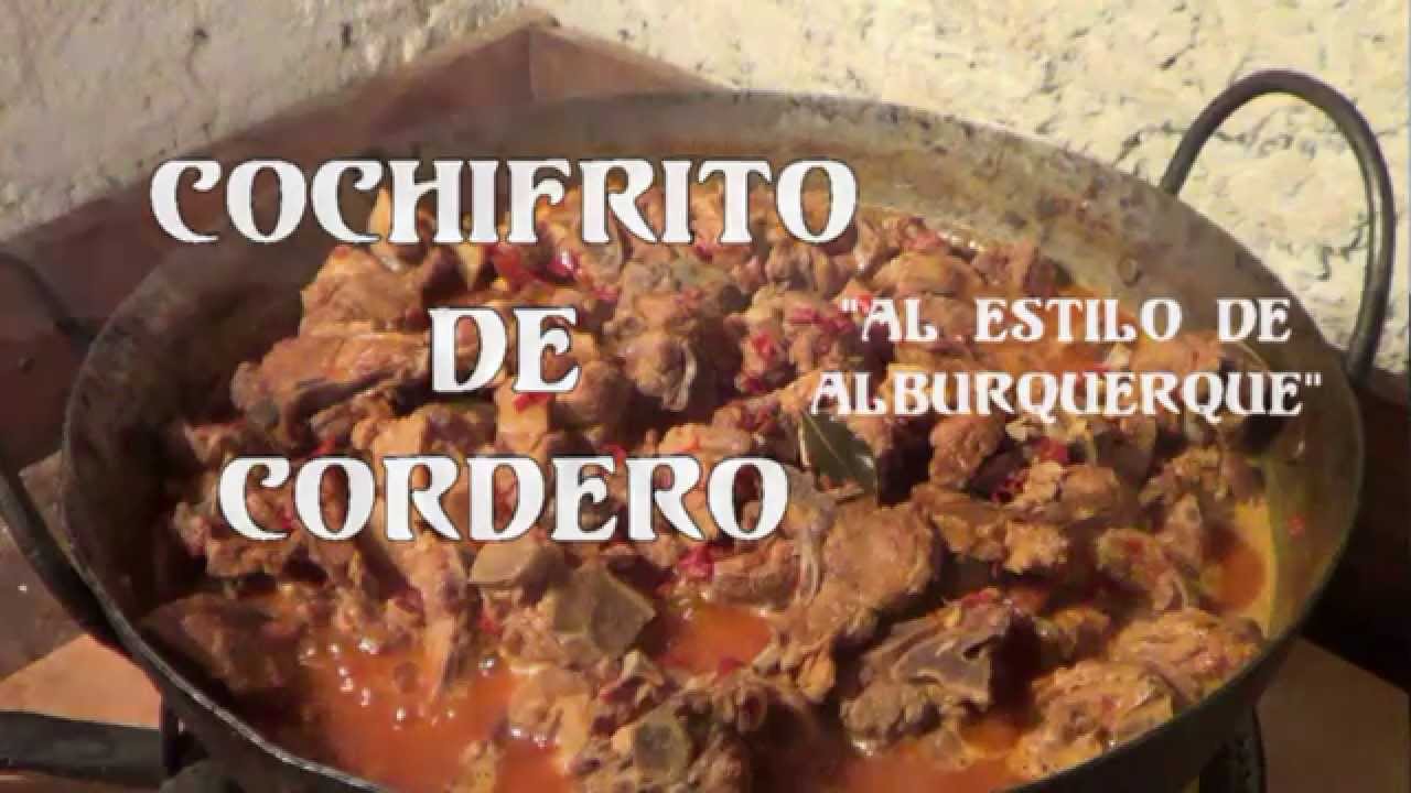 LAS RECETAS DE LA ABUELA- Cochifrito de Cordero- Alburquerque ( Badajoz).