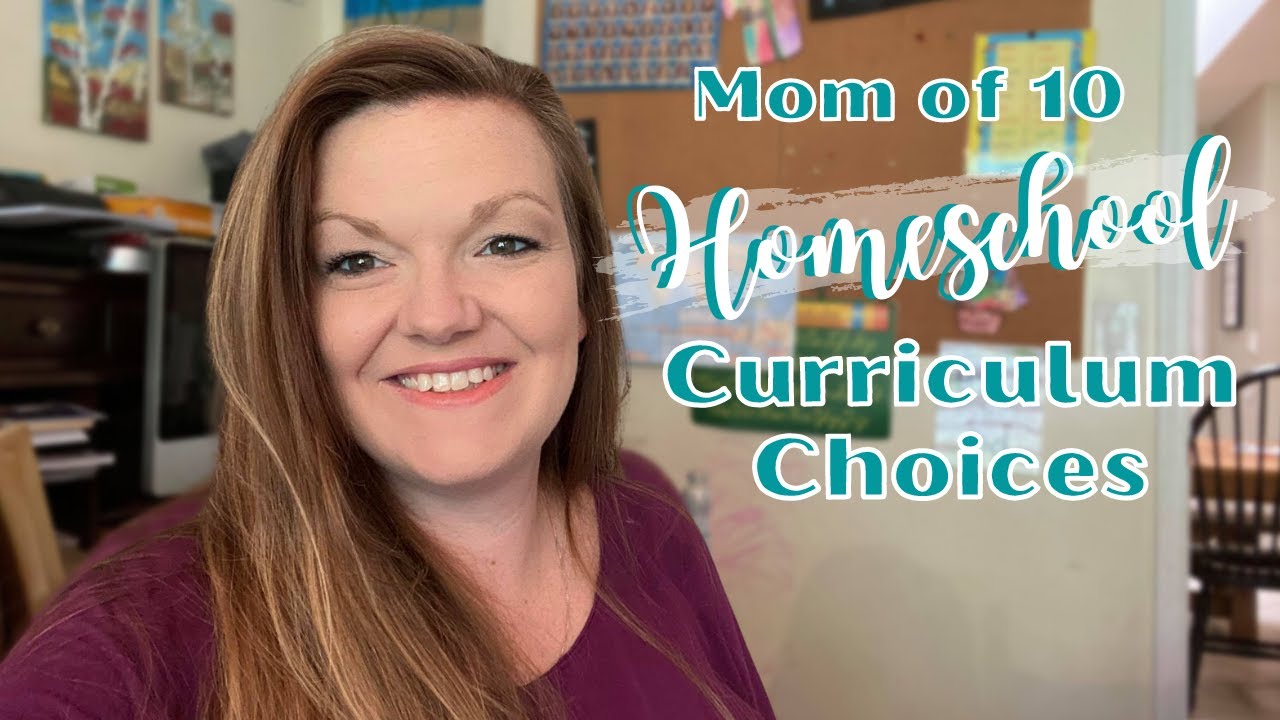 Homeschool Curriculum Choices 2021-2022 || Large Family Homeschool