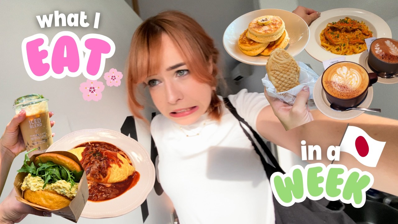 What I ate in a week living in Tokyo (sooo good)