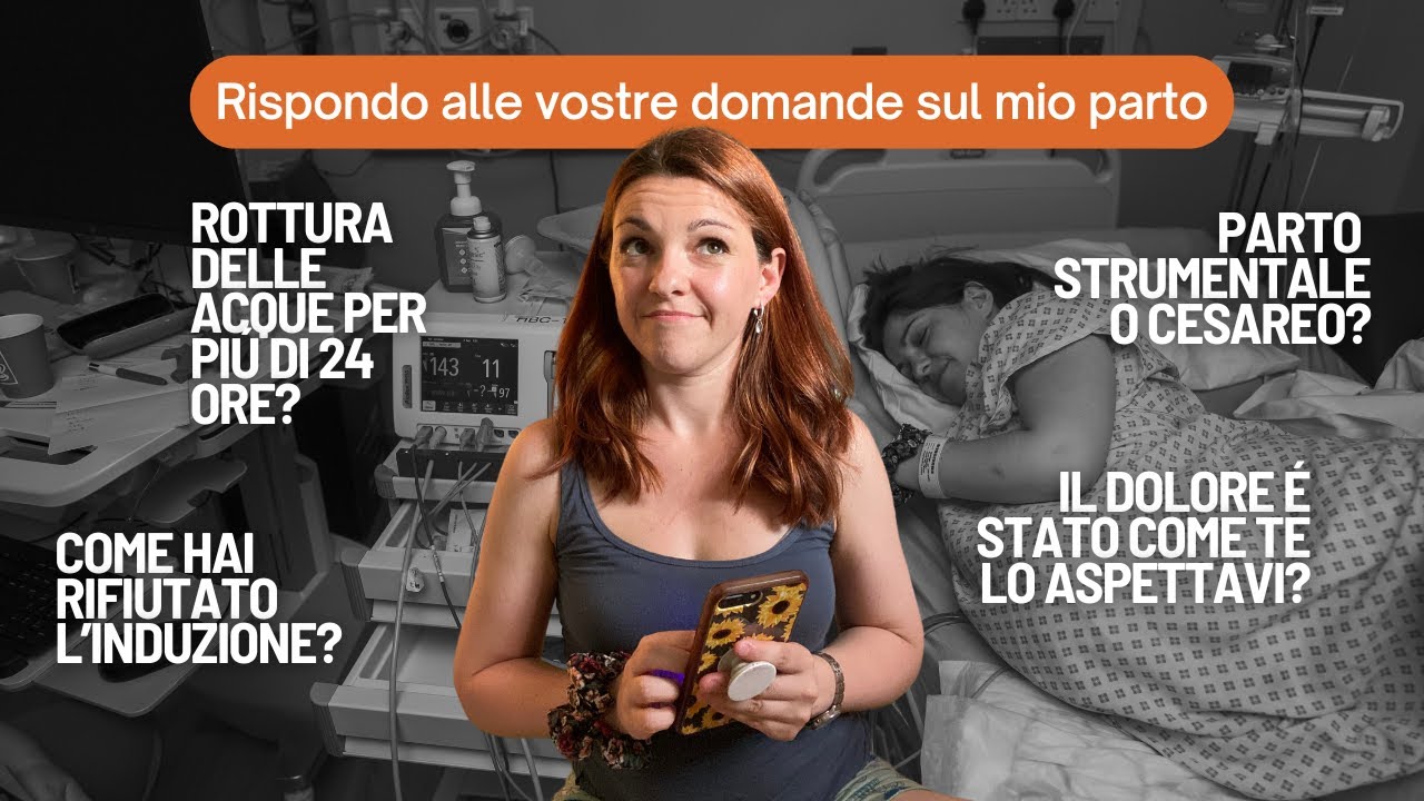 Ostetrica risponde alle domande sul suo travaglio e parto