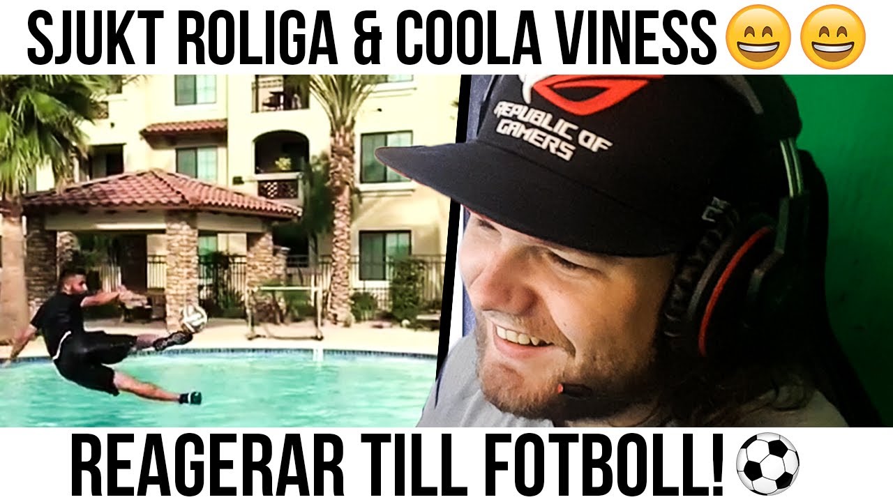 REAGERAR TILL *SJUKASTE* Fotbolls-VINES, roliga klipp, på snygga mål!! 😅