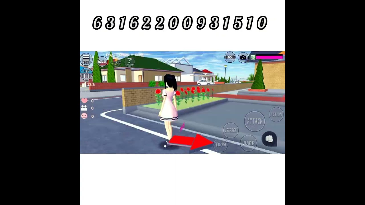 Sakura School Smiler Code Big and Beautiful House 