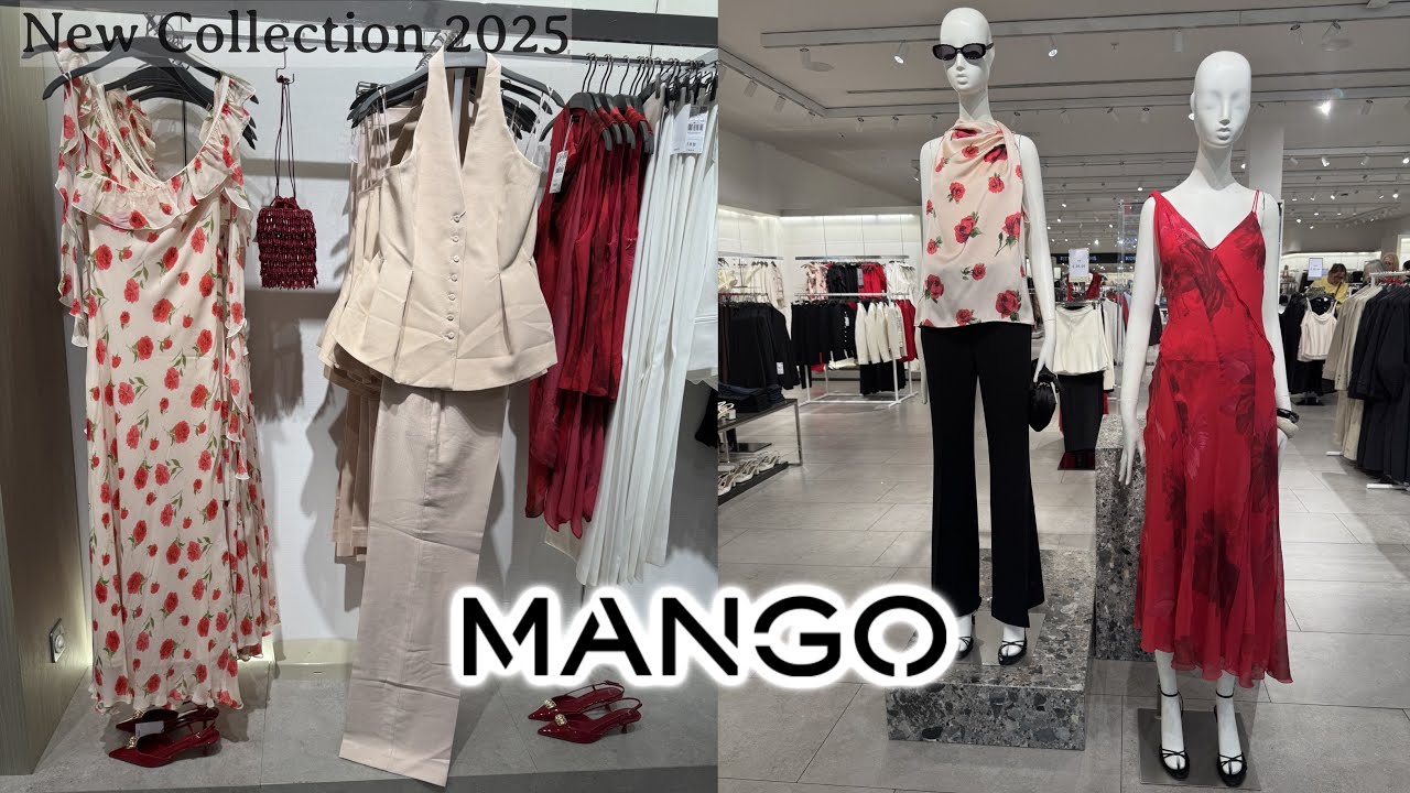 MANGO NEW WOMEN’S💘SPRING COLLECTION 2025 / NEW IN MANGO HAUL 2025🍁