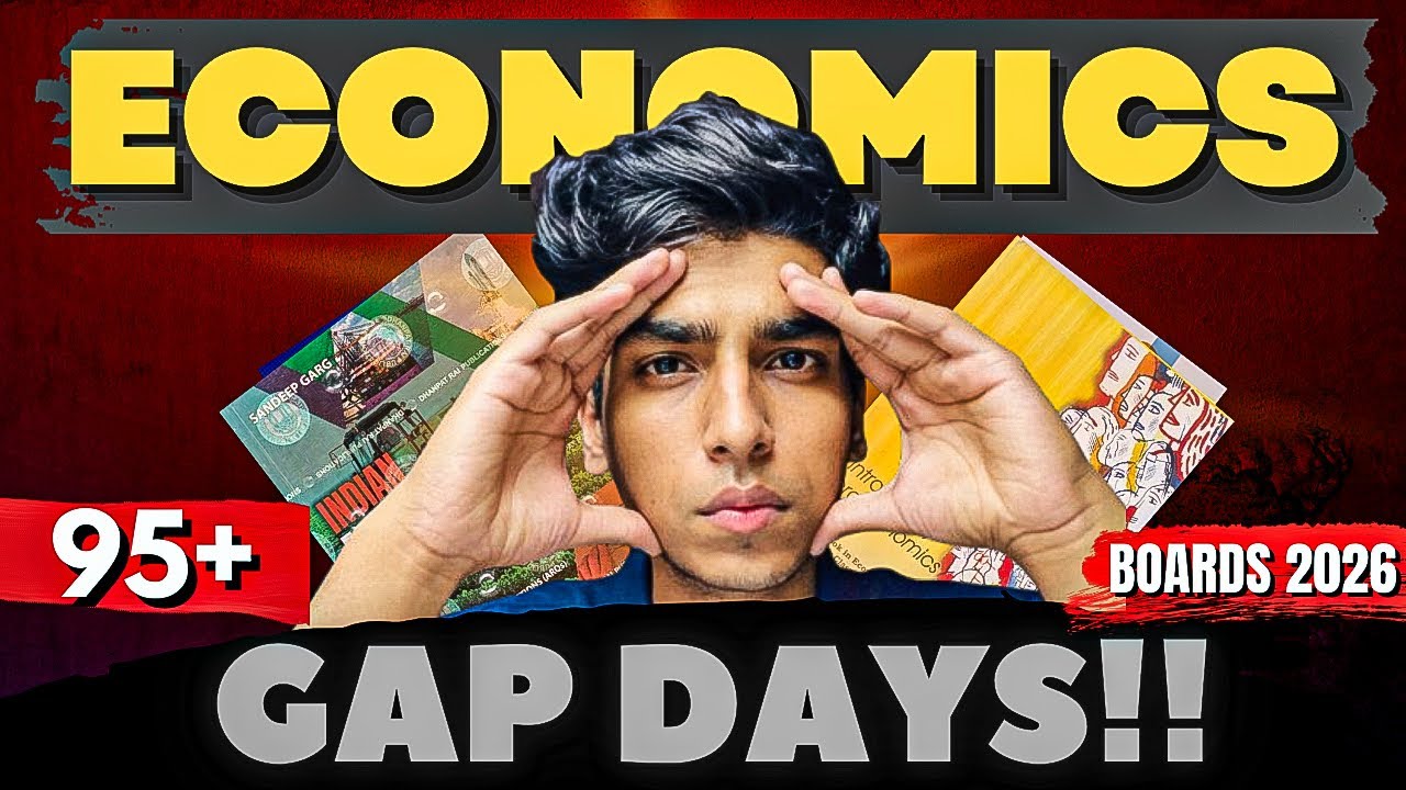 Score 80/80 in Economics in Gap Days 🔥 | Last Minute Strategy