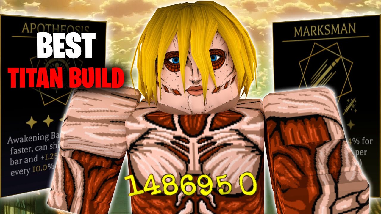 AOT REVOLUTION The BEST Female Titan Build (1M PER HIT)