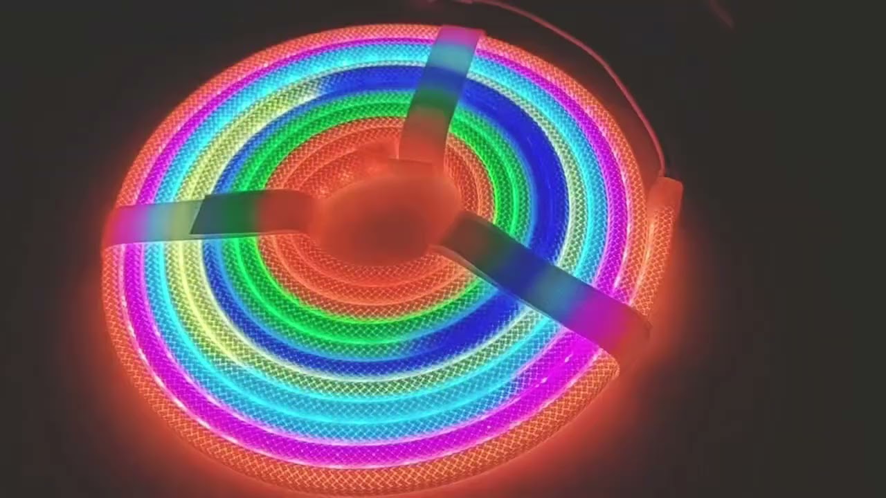D15 D16 0814 Magic pixel Woven Flex Neon