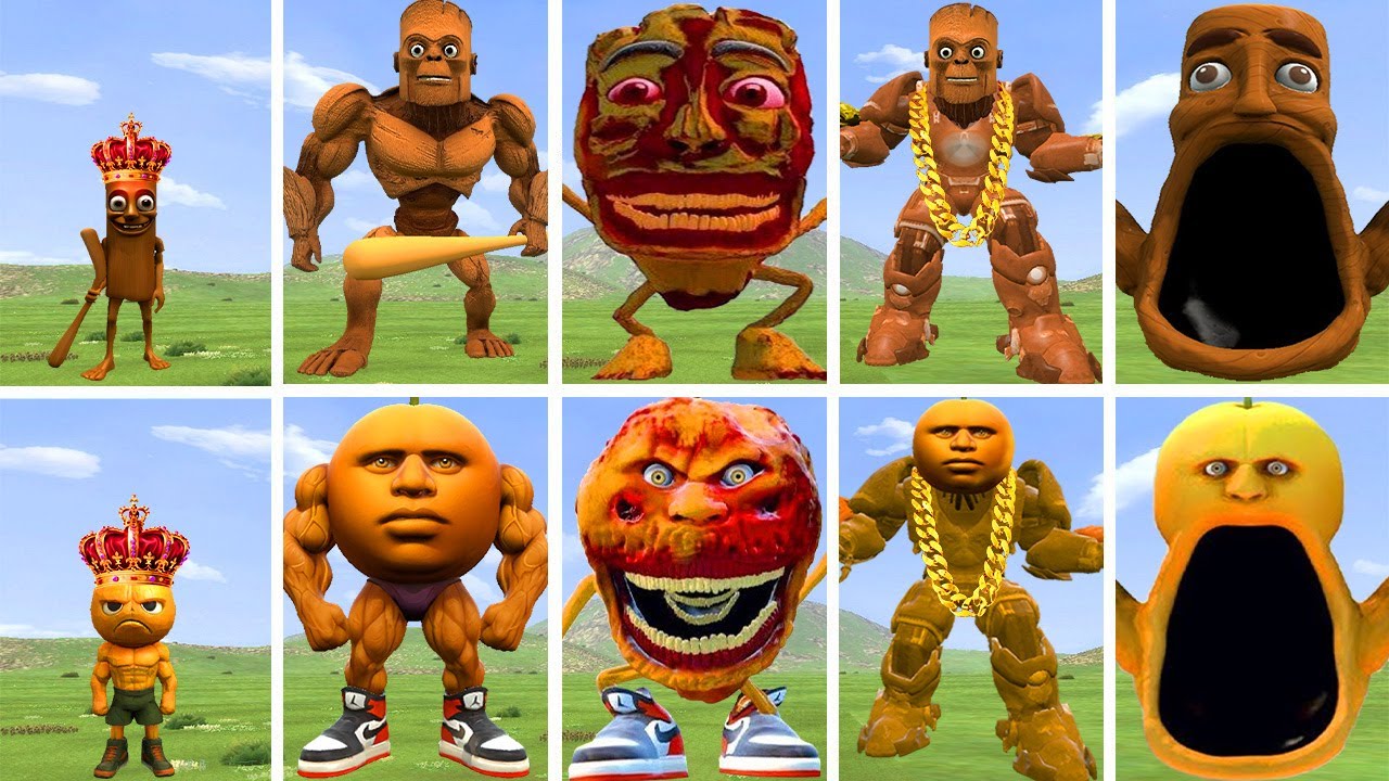 I DISCOVERED ALL NEW EVOLUTIONS OF CURSED TUNGTUNG SAHUR MONSTER VS KING ODINDINDUN IN GARRY'S MOD!