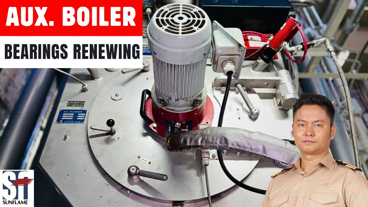 [SUNFLAME] BOILER Shaft Overhaul & Bearing Renewing | MOE MYiNT SHEiN | Technical Vlog : 073