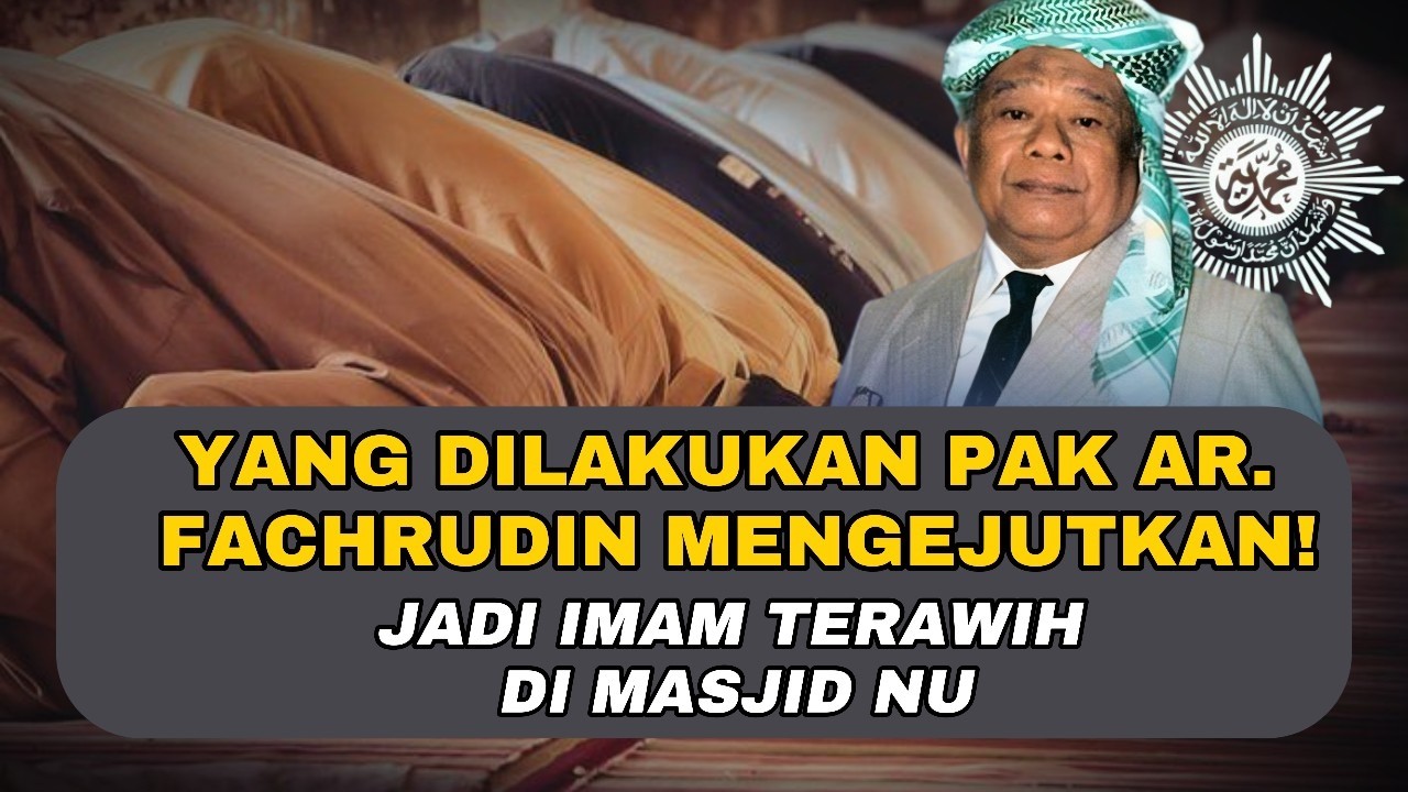 Ketum Muhammadiyah jadi Imam Tarawih di Basis NU