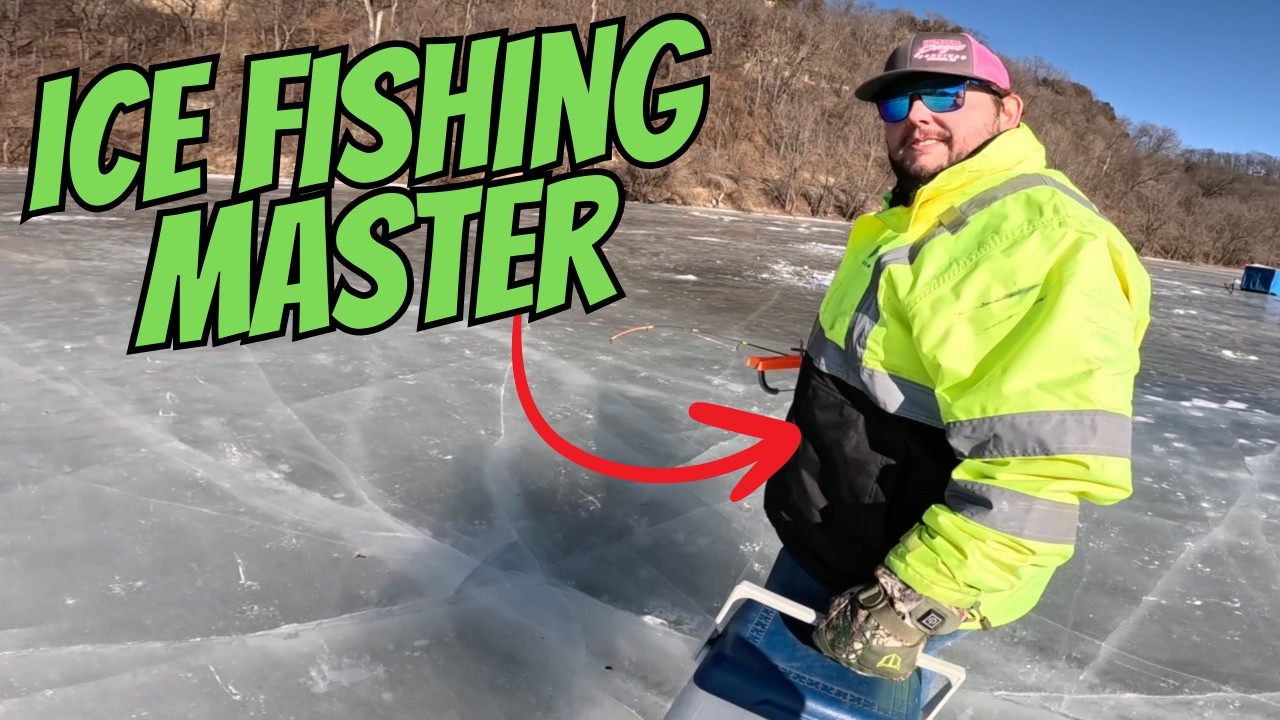 SNOW REMOVAL CREW Tries Ice Fishing for the FIRST TIME!