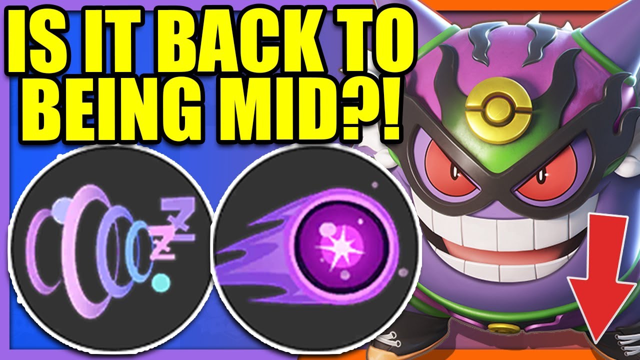 Is the One Shot GENGAR BUILD back to just being MID?! | Pokemon Unite