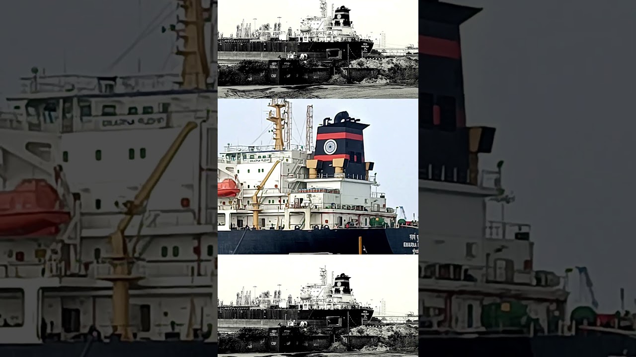 A giant ship at PARADEEP PORT #2025