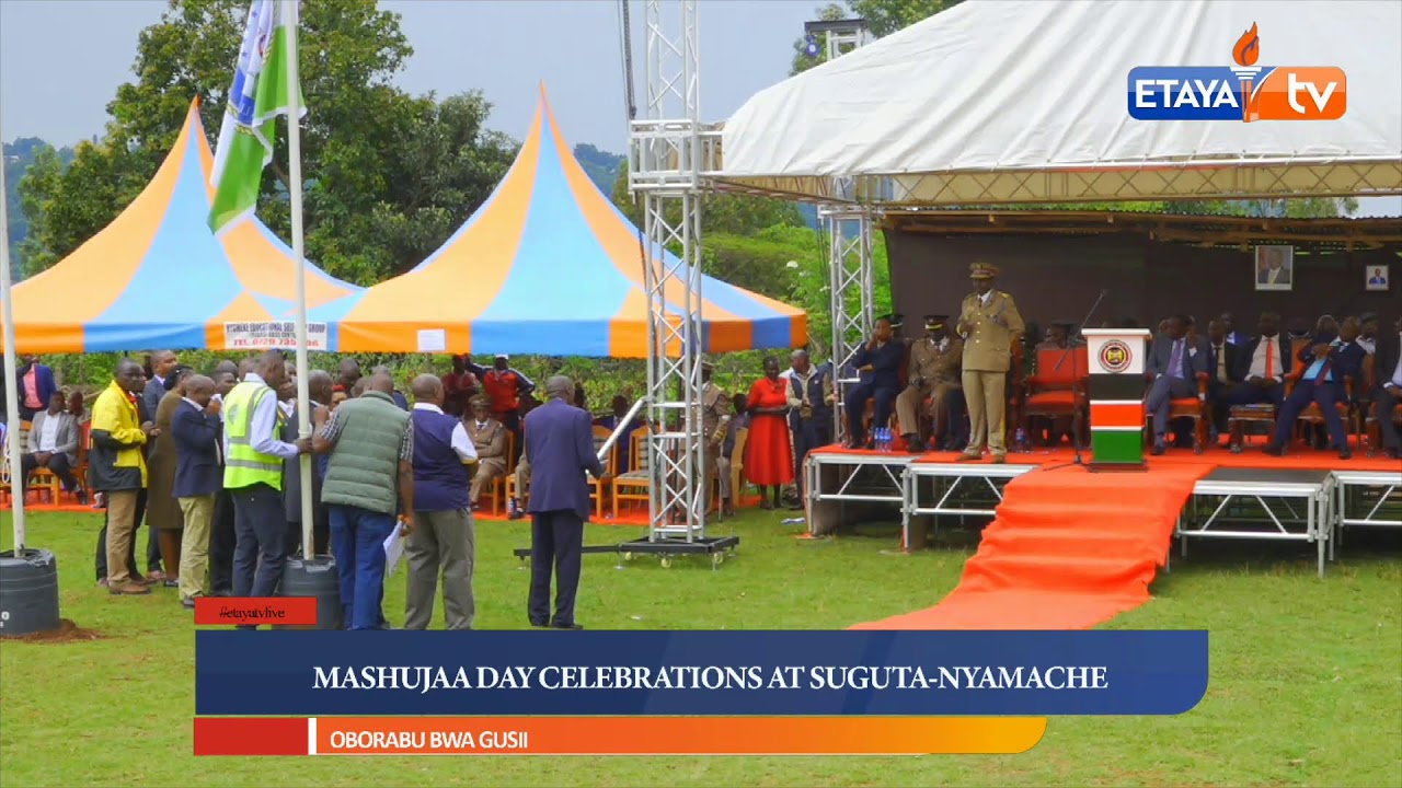 LIVE| Mshujaa Day Celebrations at Suguta grounds-Nyamagwa